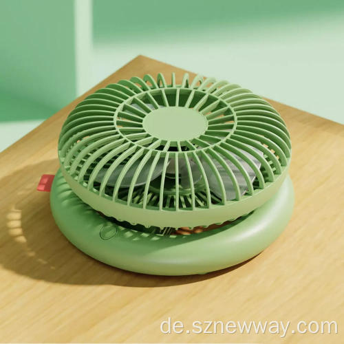 Qualitell Silent Lade Lüfter wiederaufladbarer Mini-Fan